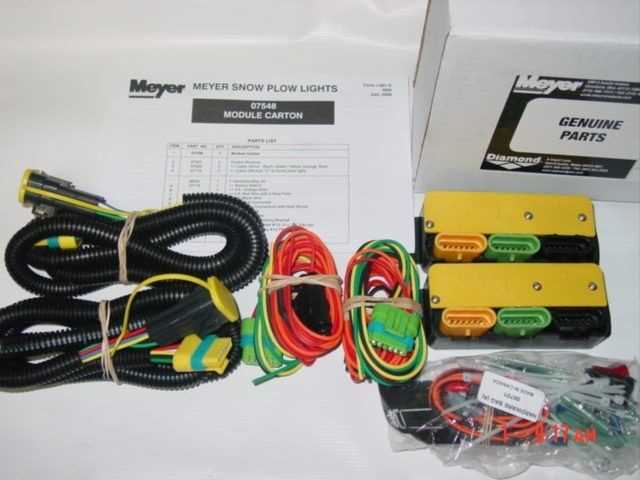 meyer snow plow light wiring diagram