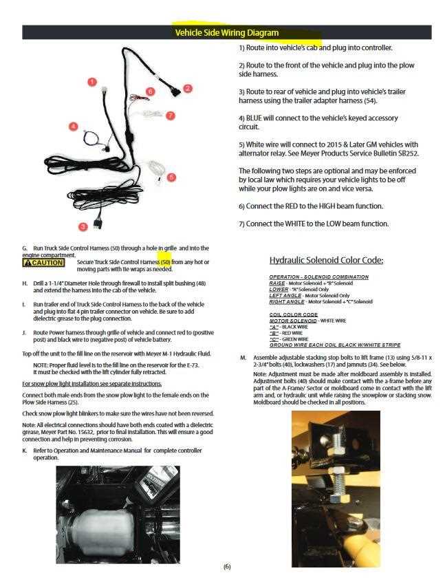 meyers snow plow wiring diagram