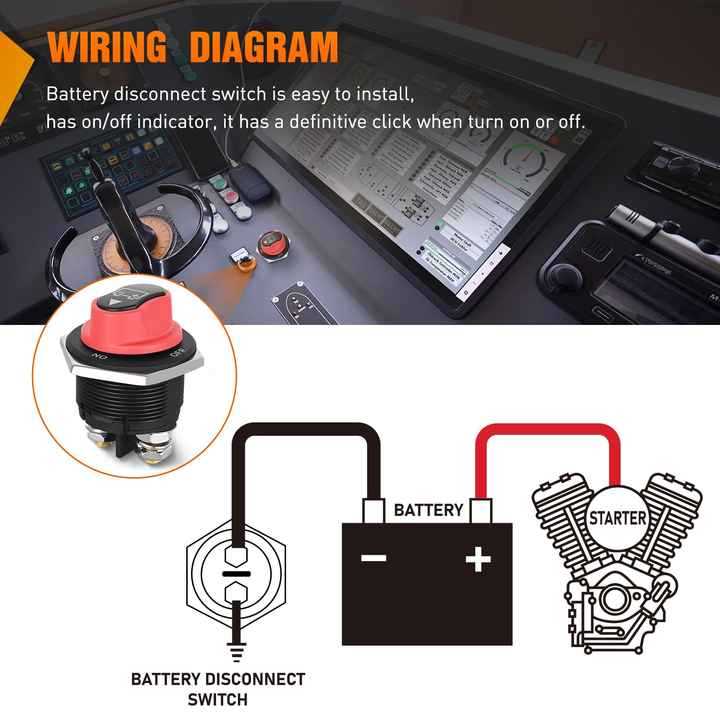 boat battery disconnect switch wiring diagram