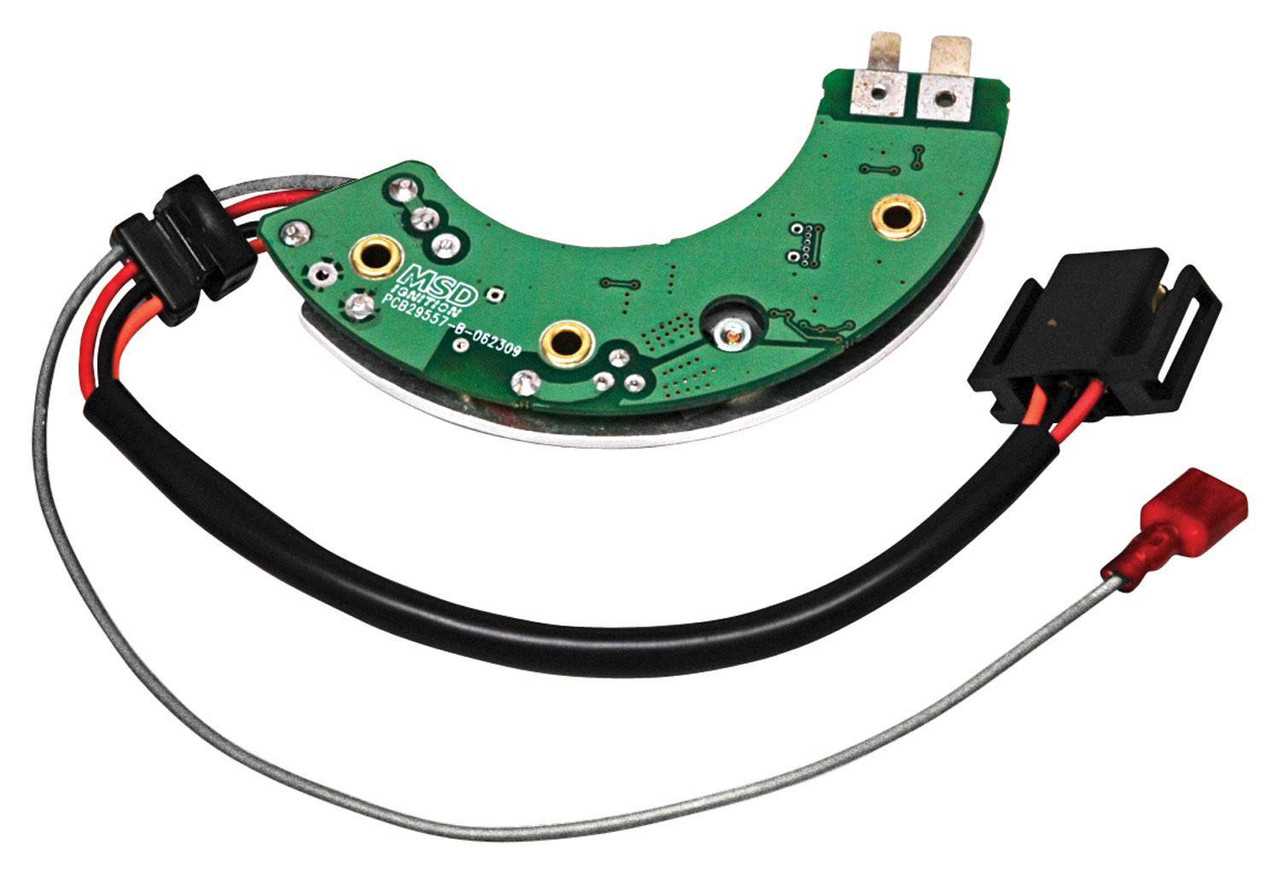 msd pro billet distributor wiring diagram