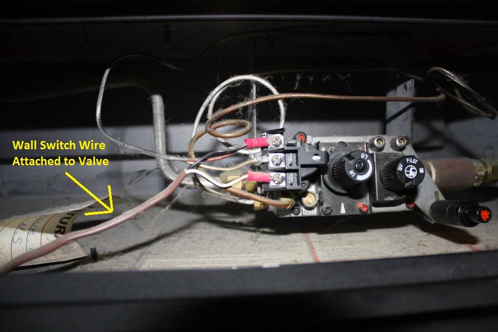 millivolt gas valve wiring diagram