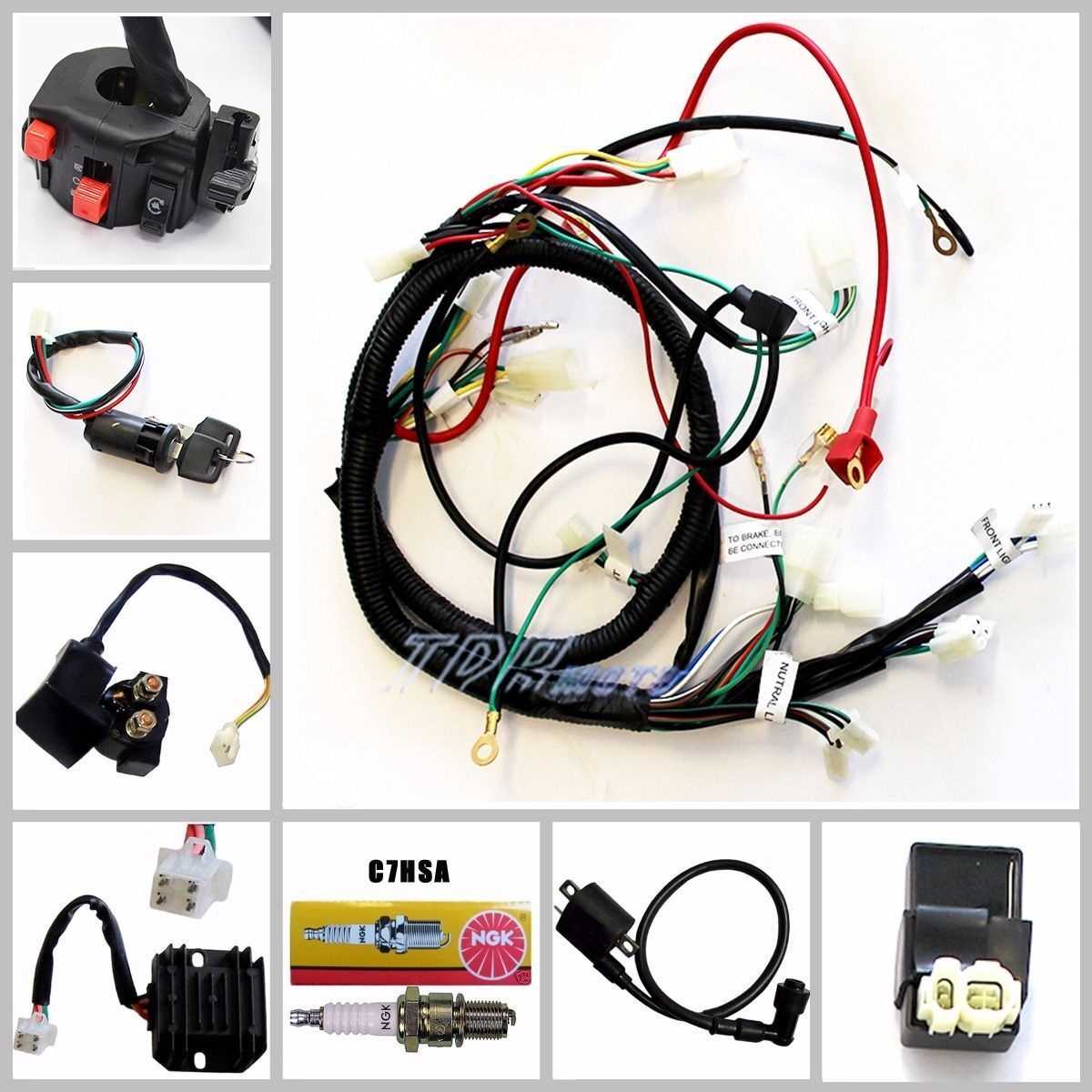 buggy 150cc go kart wiring diagram