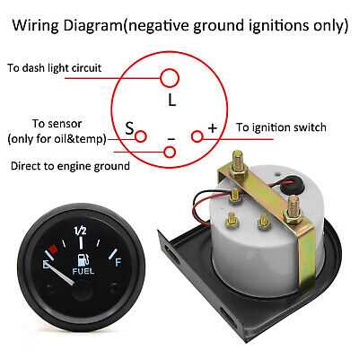 12 volt fuel gauge wiring diagram for boat