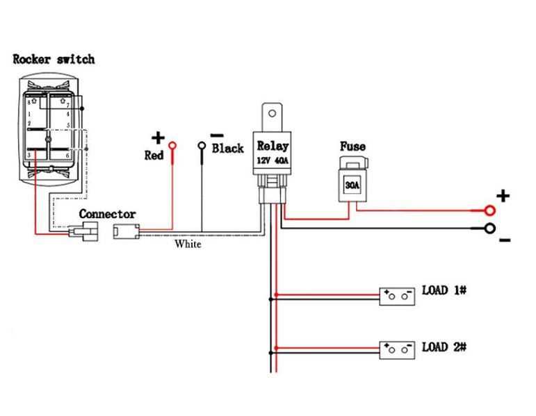 led bar light wiring diagram