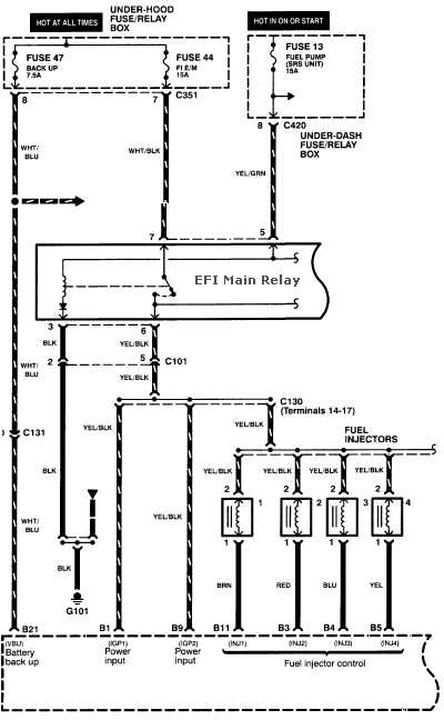 2004 honda civic radio wiring diagram