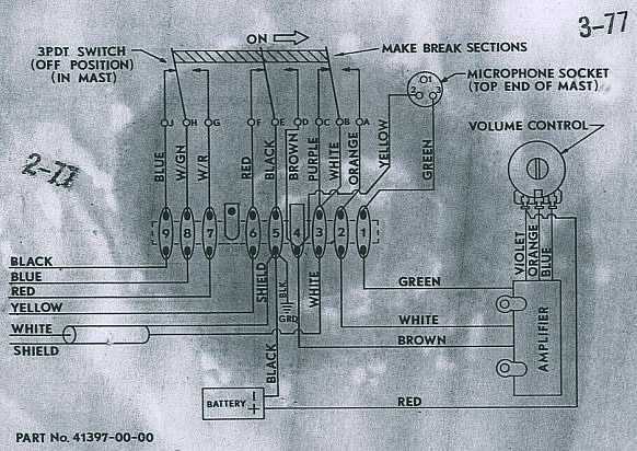 astatic microphone wiring diagram