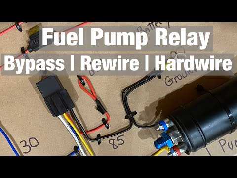 fuel pump relay bypass wiring diagram