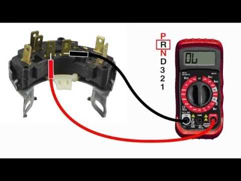 neutral safety switch wiring diagram