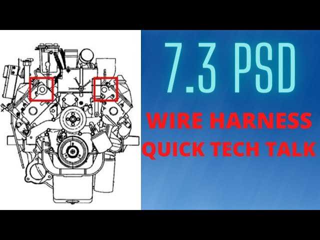 2001 7.3 powerstroke engine wiring harness diagram