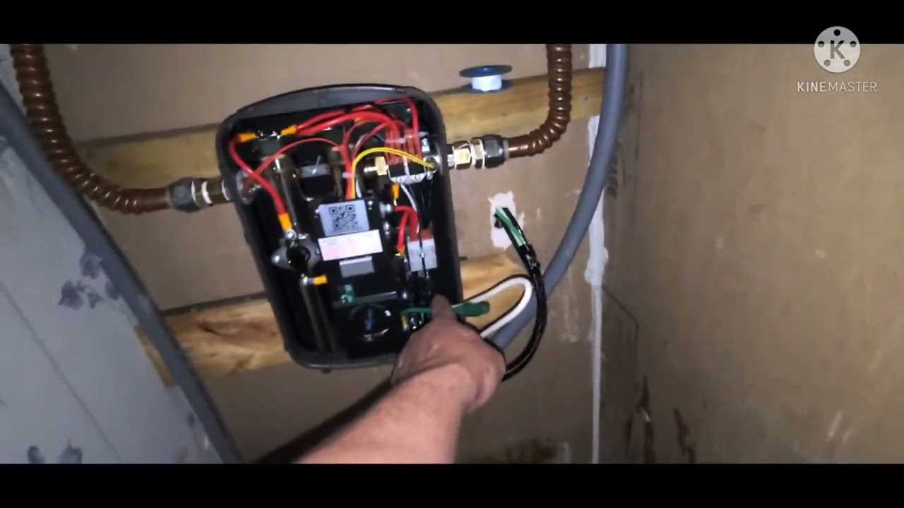 tankless water heater wiring diagram