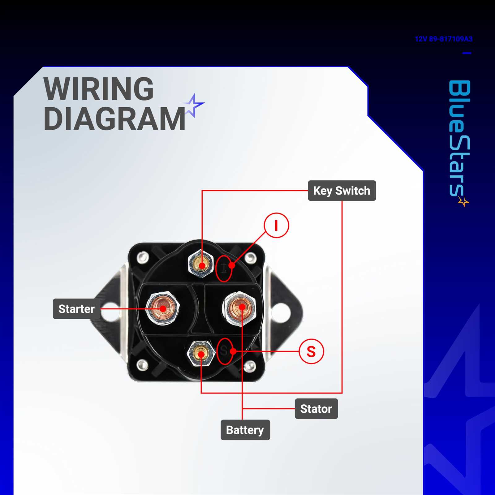 wiring diagram starter solenoid