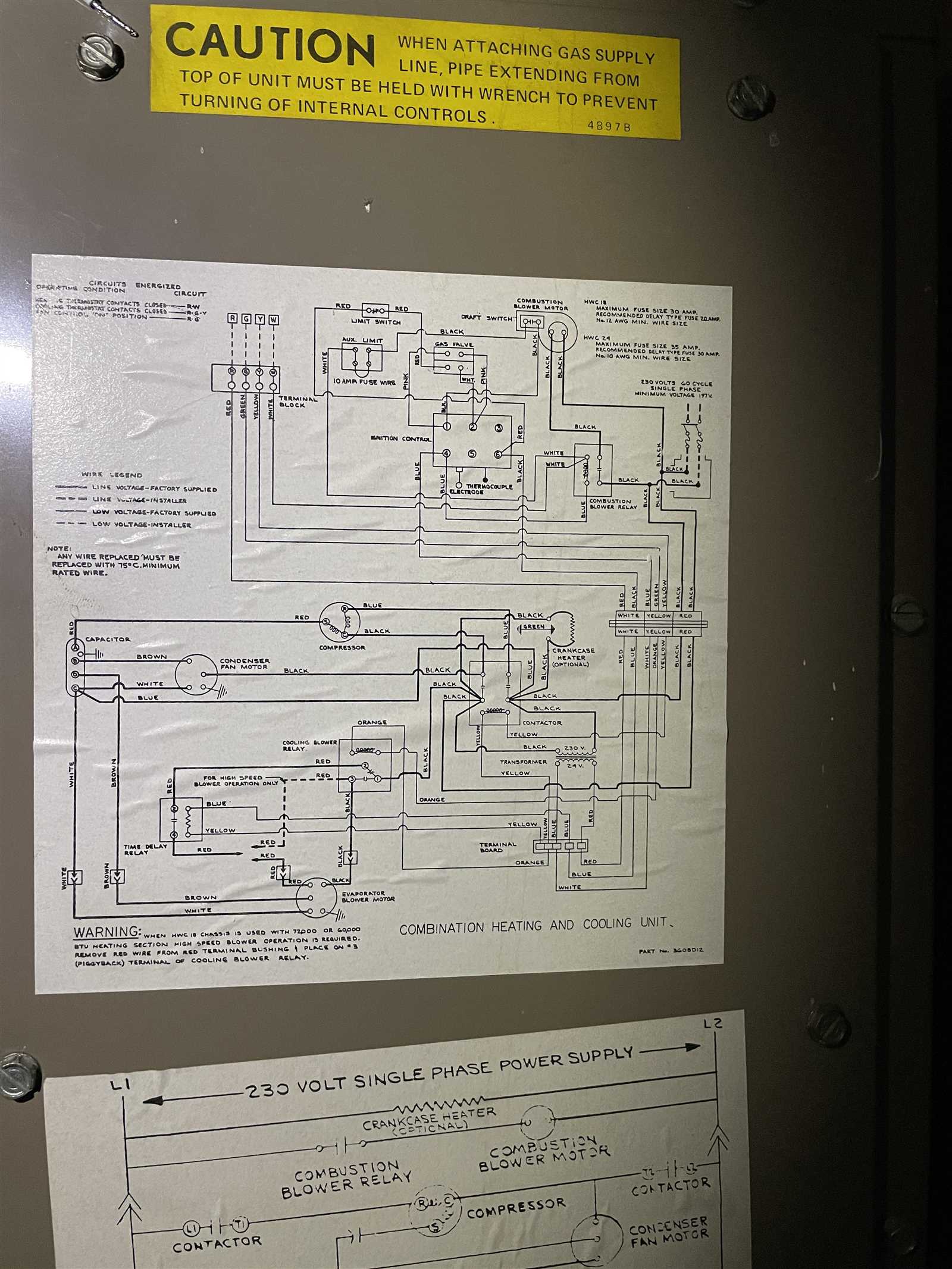 coleman electric furnace wiring diagram