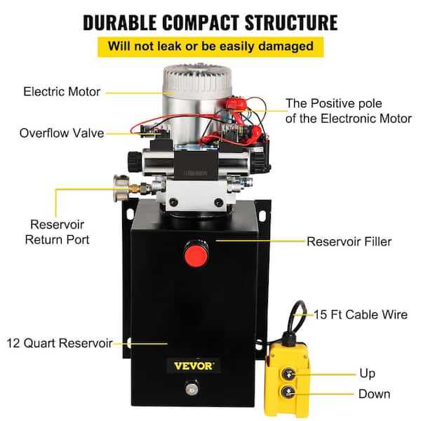 single acting hydraulic pump wiring diagram