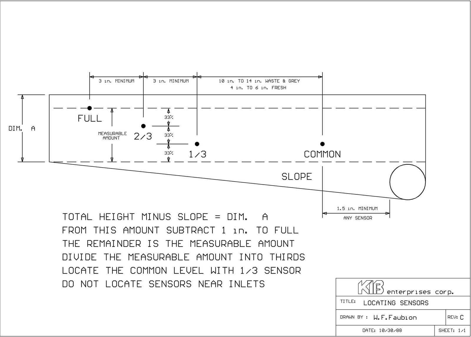 rv tank sensor wiring diagram