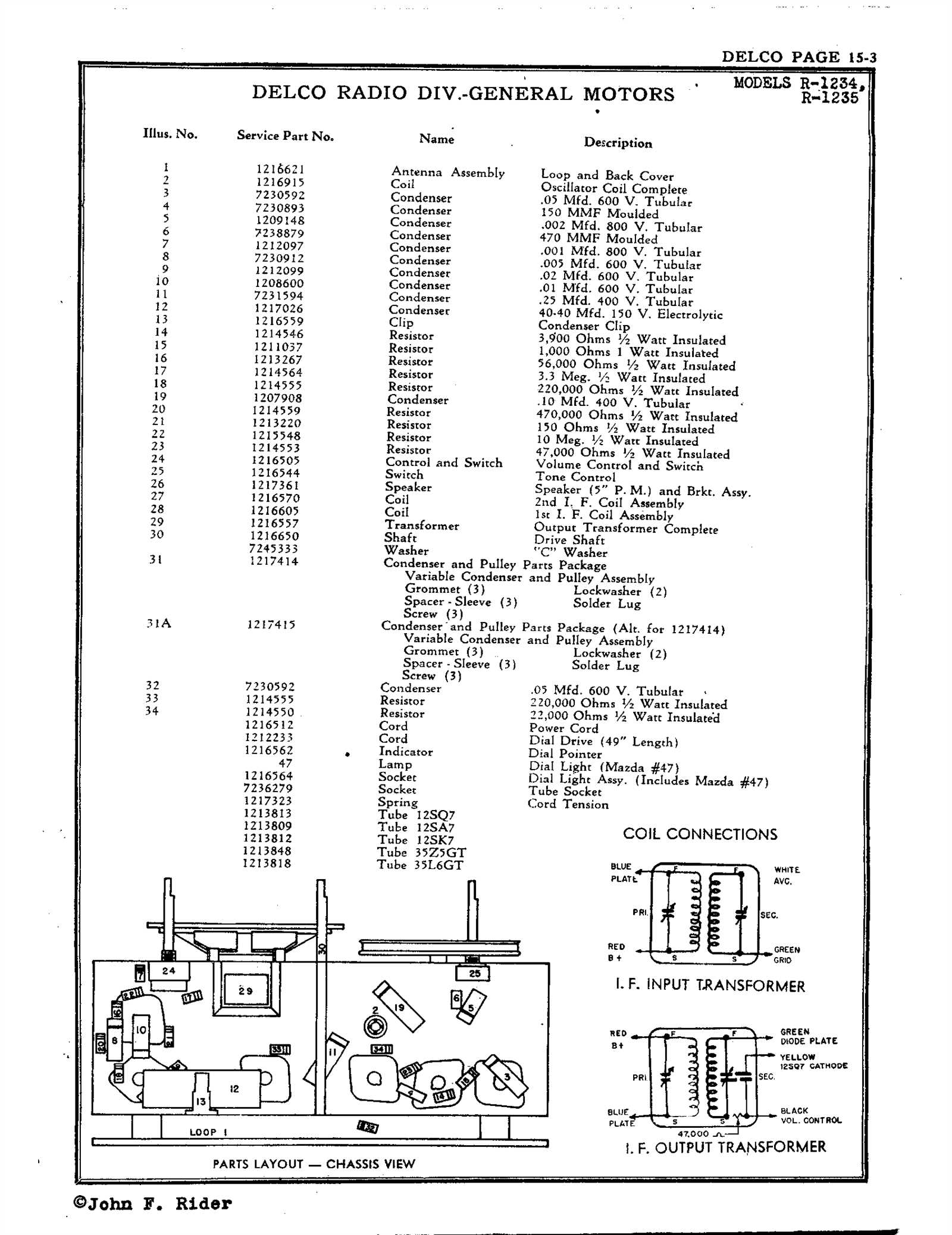 delco radio wiring diagram