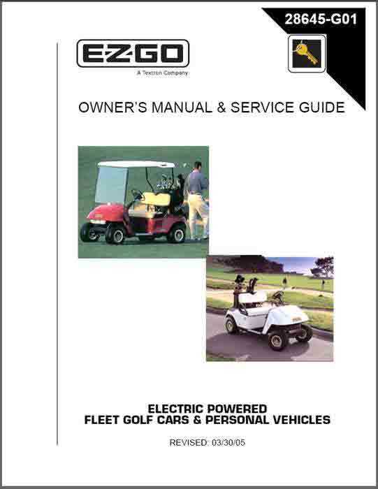 ezgo wiring diagram electric golf cart