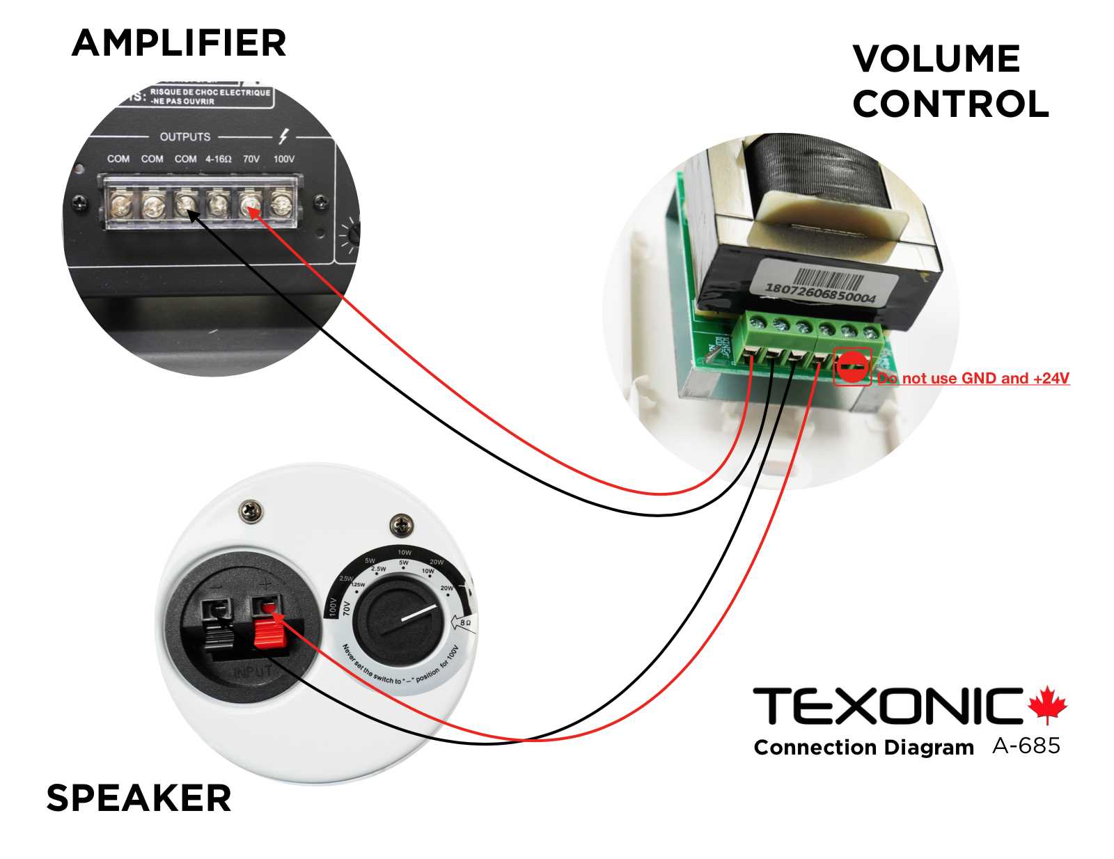 speaker volume control wiring diagram