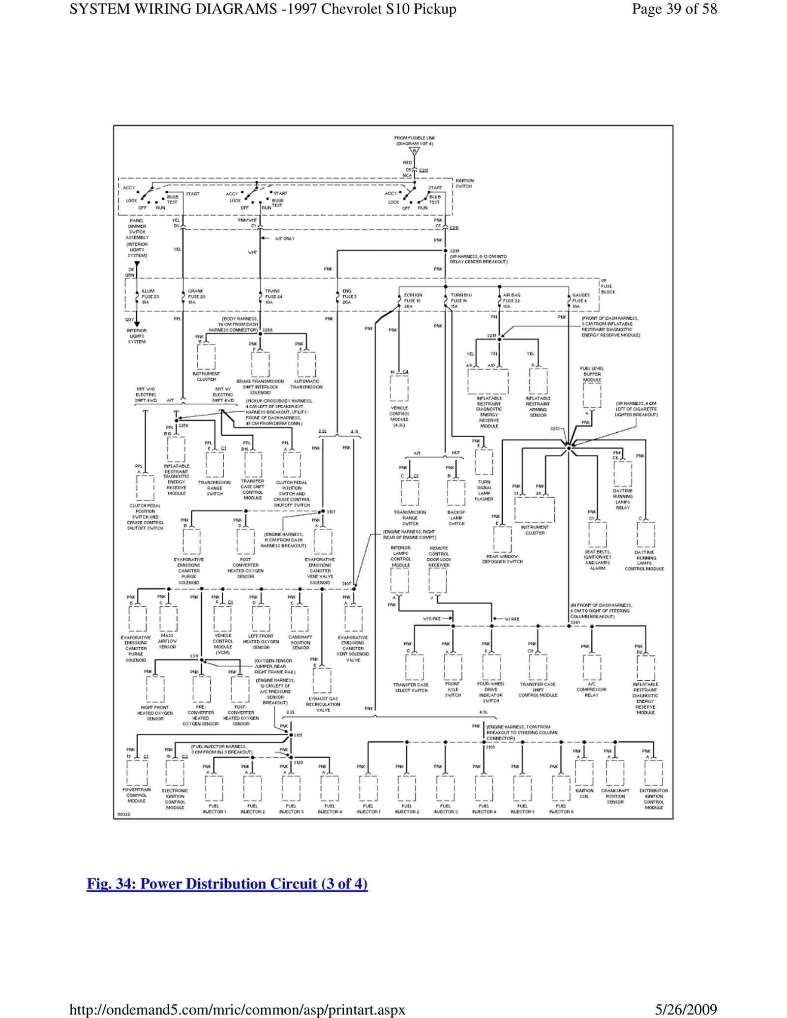 wiring diagram for 1997 chevy silverado