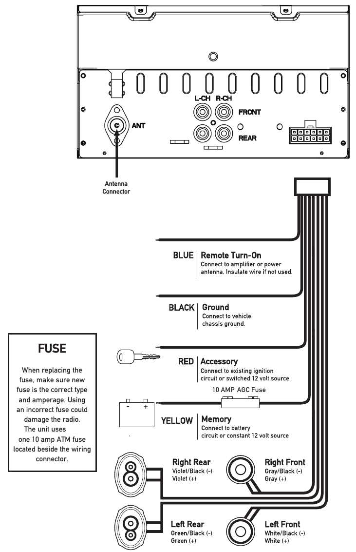 dual xdm16bt wiring diagram