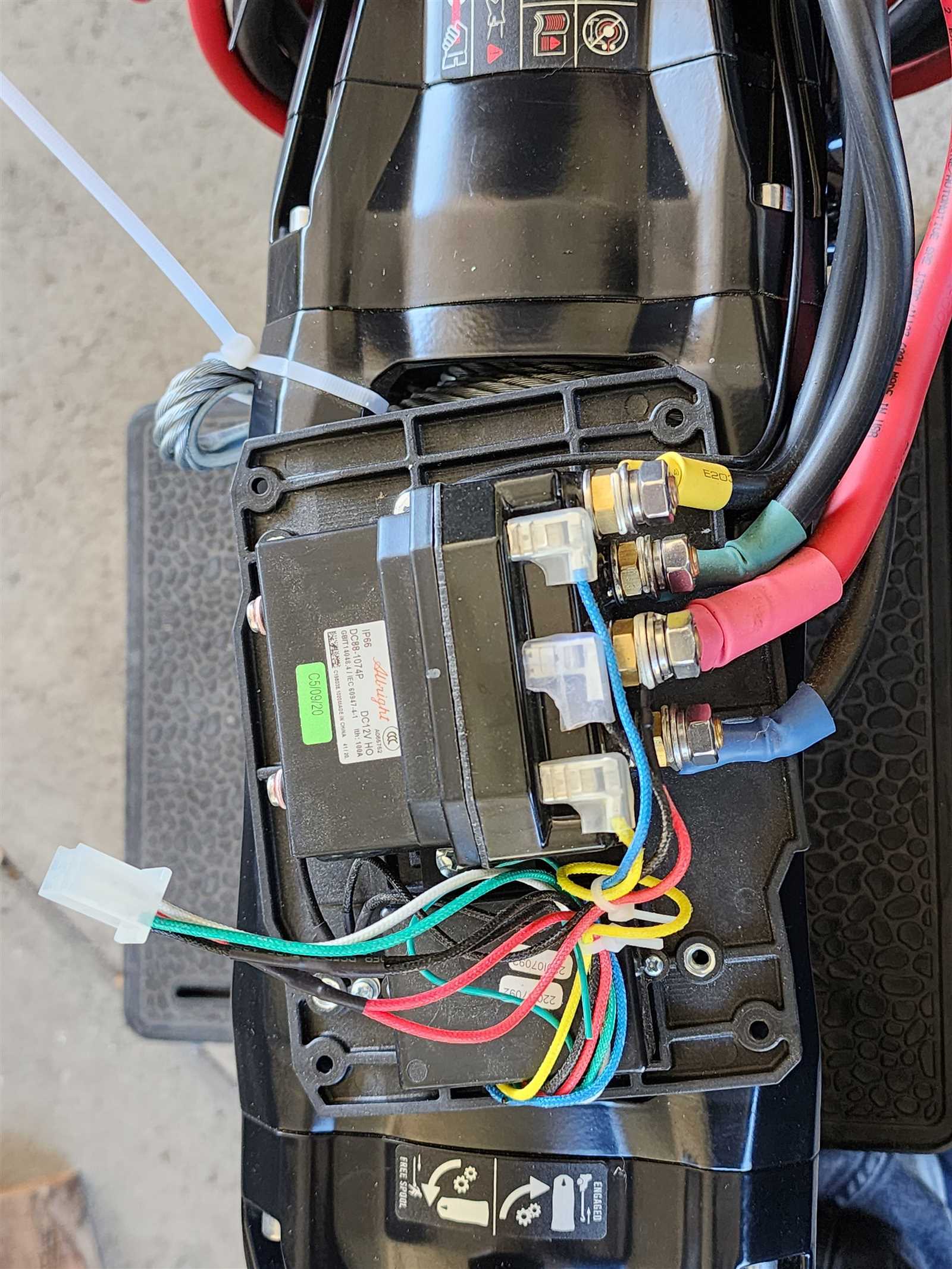 warn winch controller wiring diagram