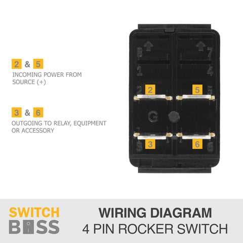 4 pin on off switch wiring diagram