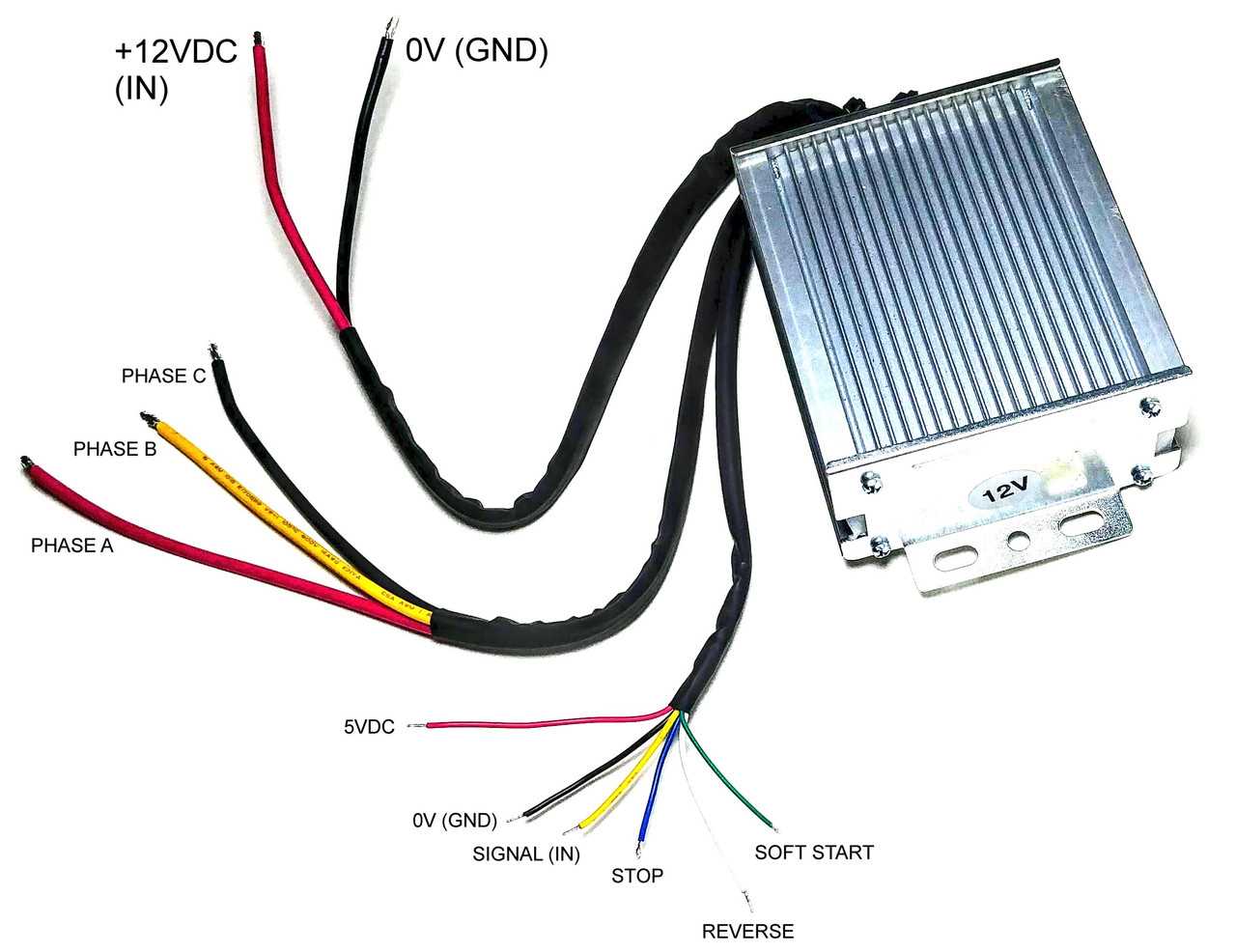 brushless motor wiring diagram