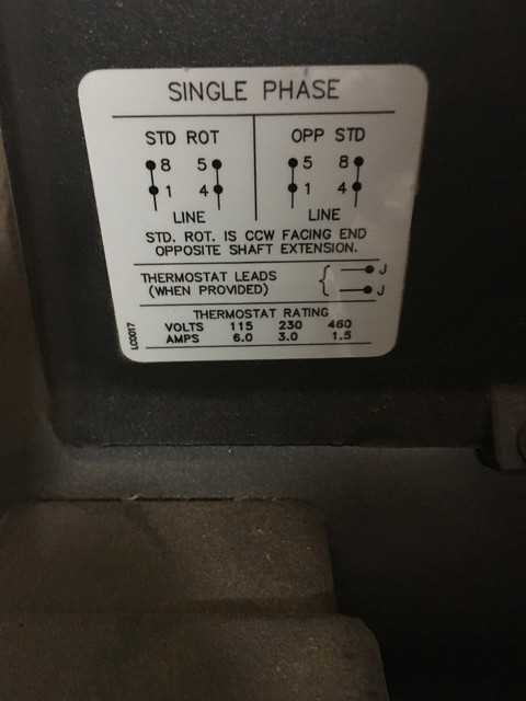 baldor motor wiring diagrams 1 phase