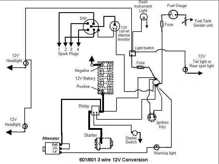 ford 9n tractor wiring diagram