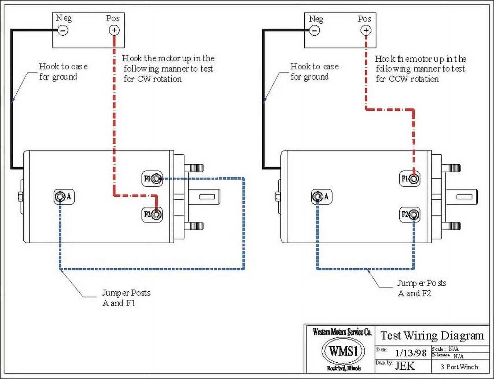 12 volt winch wiring diagram