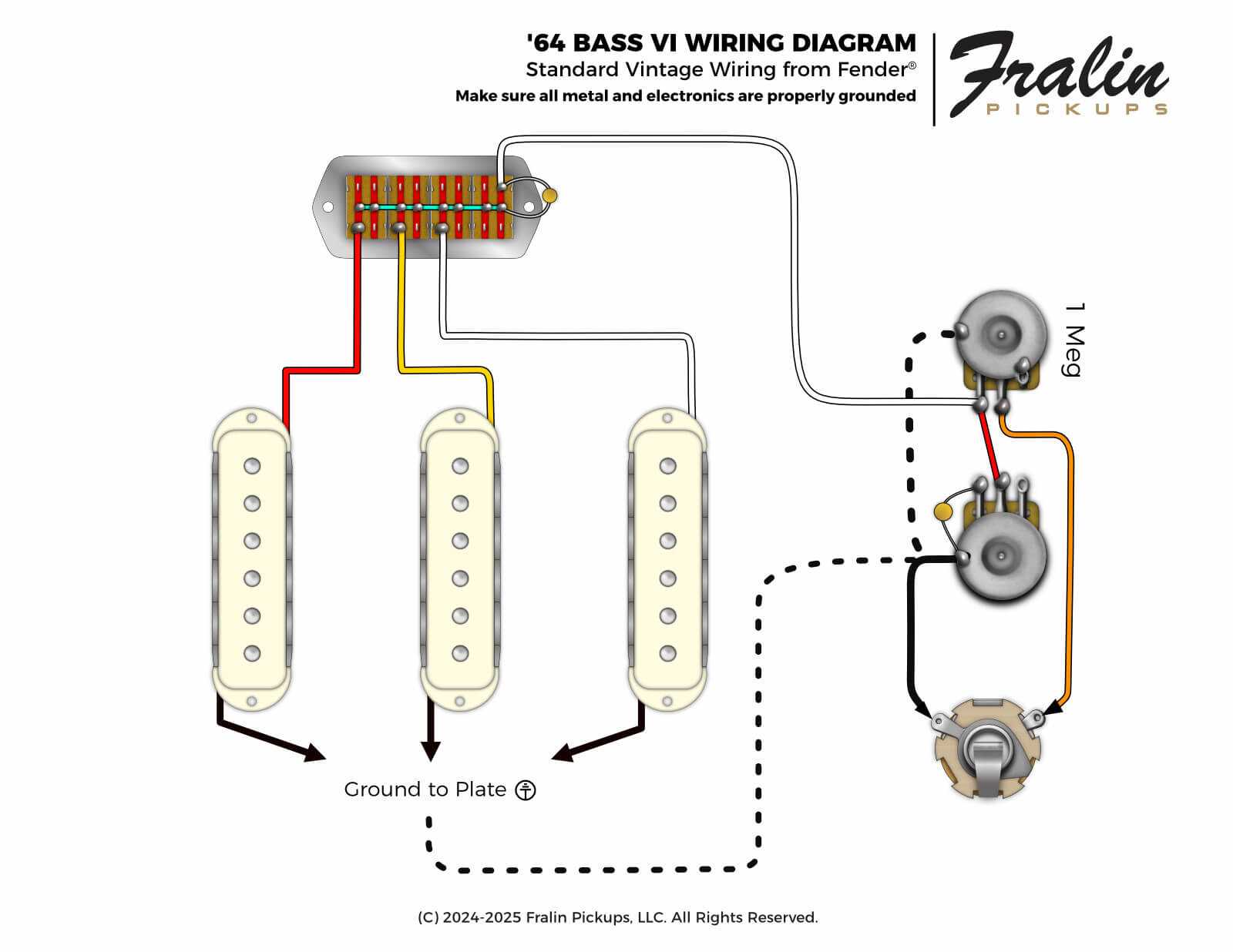 wiring diagram for fender jazz bass