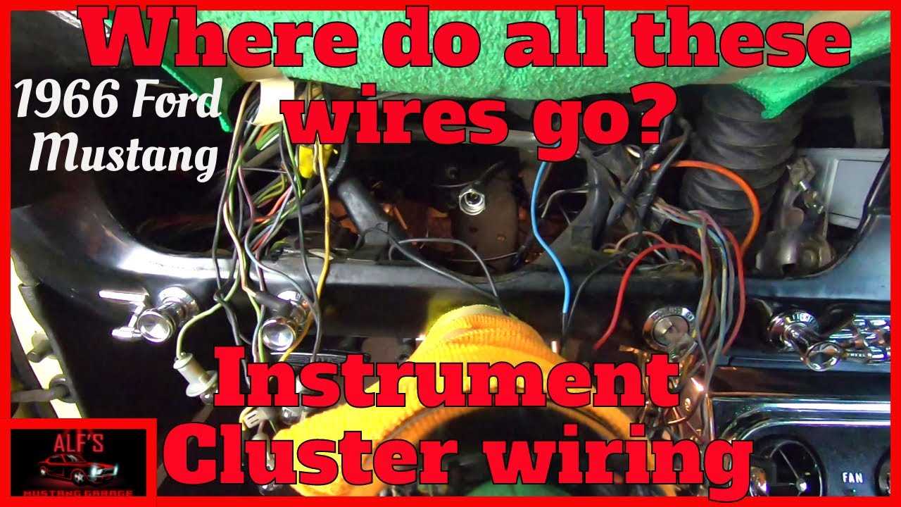 67 mustang wiring diagram