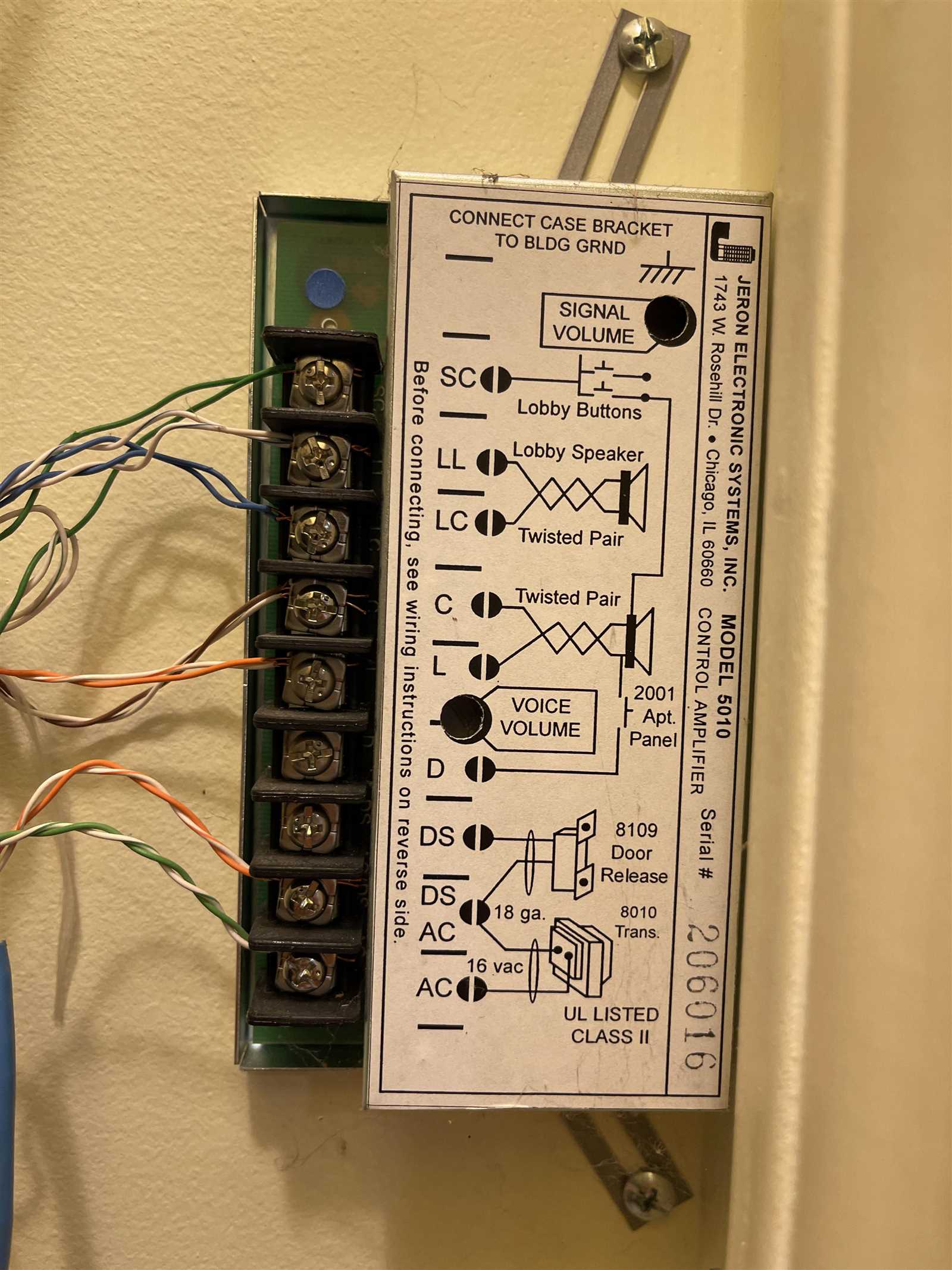 jeron intercom wiring diagram