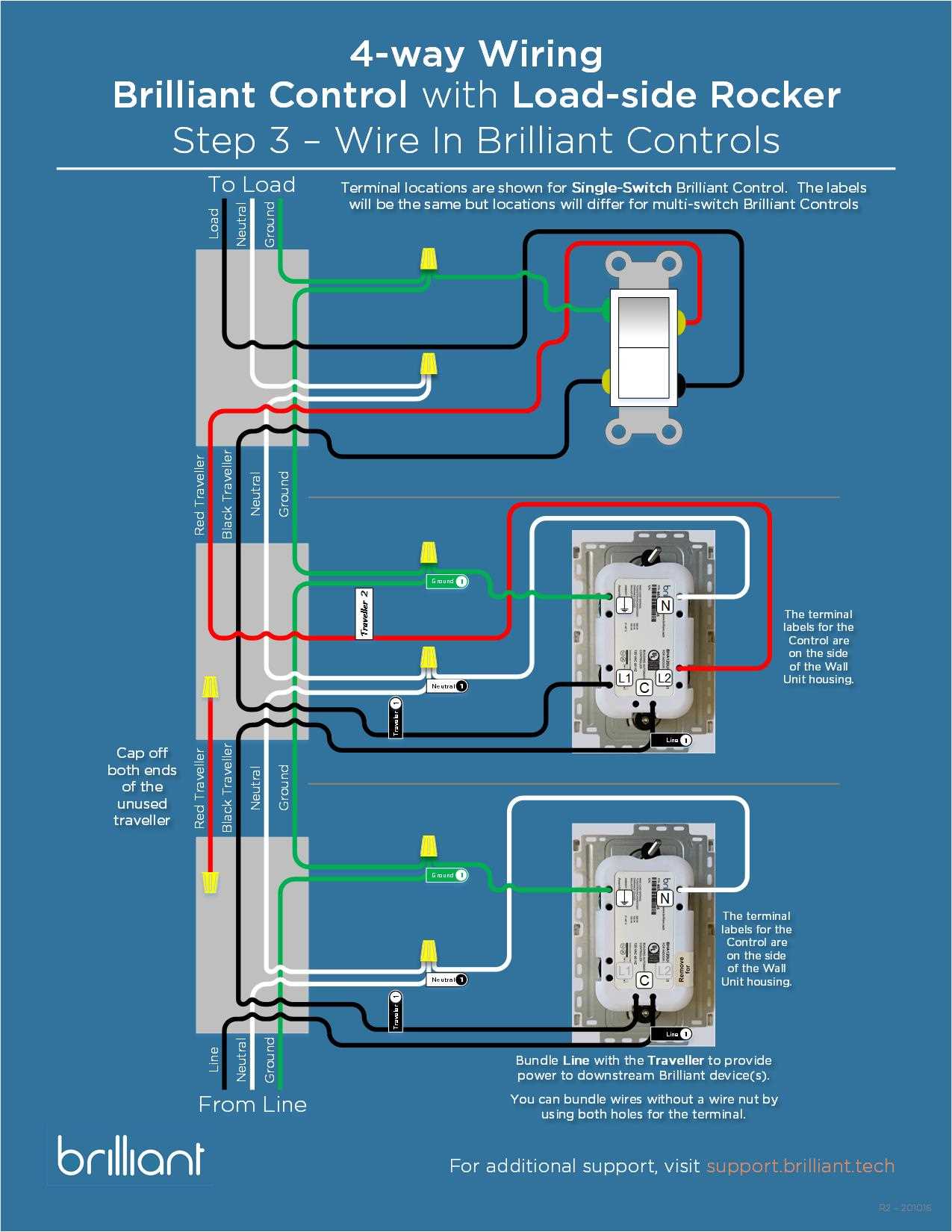 legrand 4 way switch wiring diagram