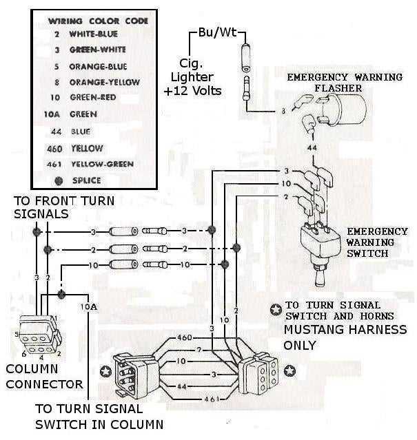 1965 mustang wiring diagram