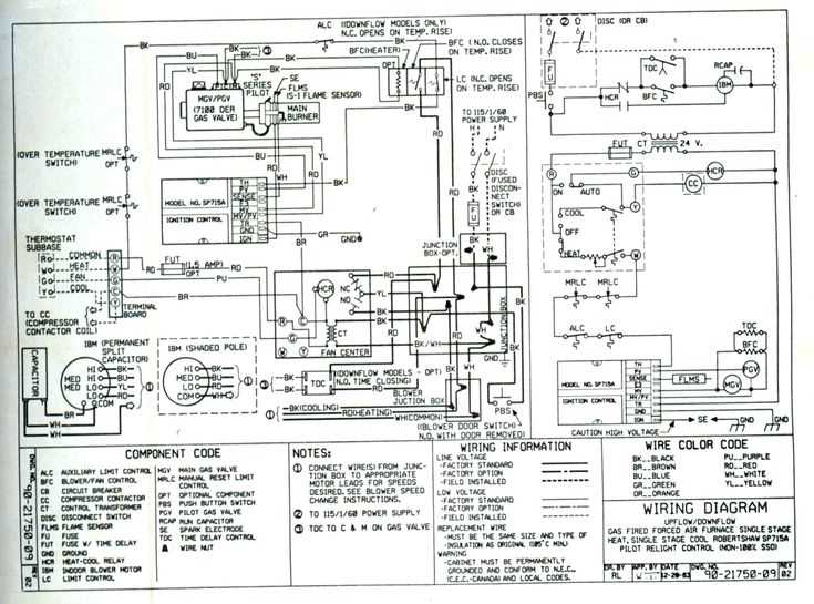 goodman condenser wiring diagram