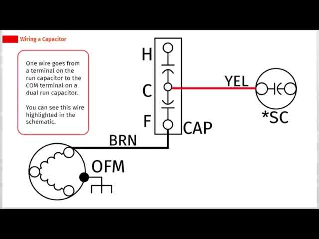 cpt capacitor wiring diagram