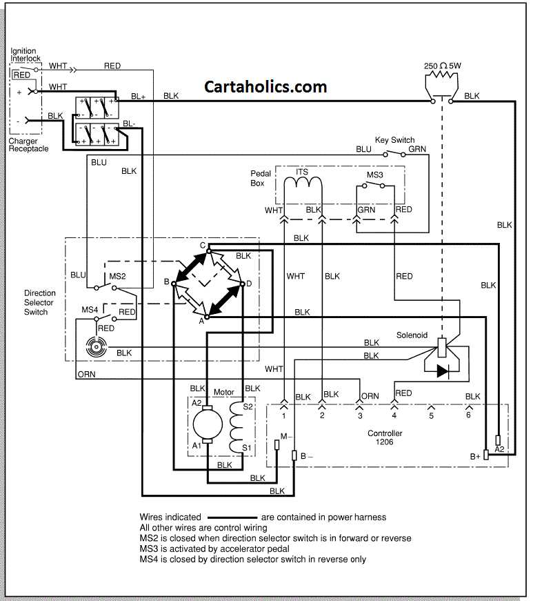 1996 club car wiring diagram 48 volt