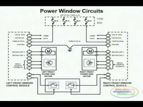 nissan power window wiring diagram