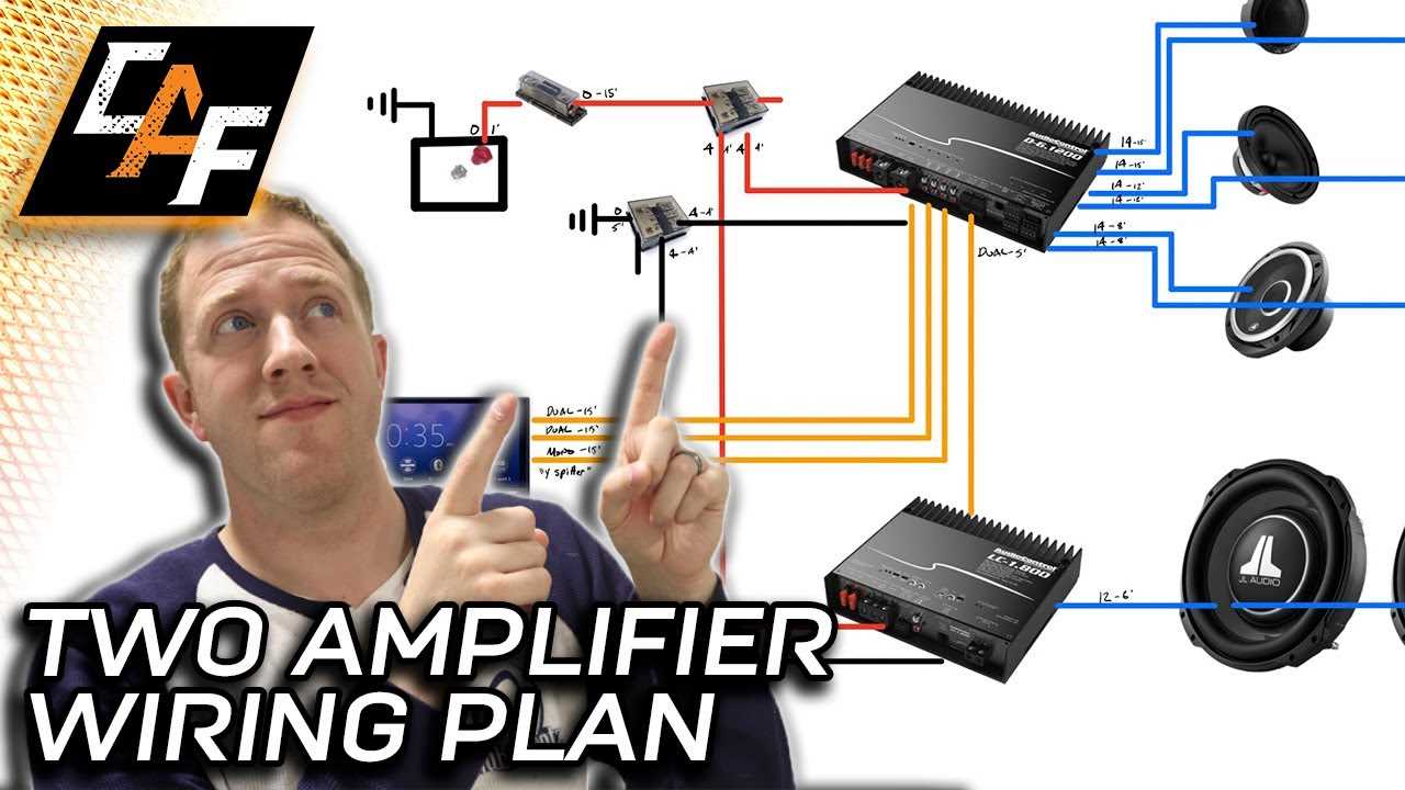 2 amps 1 capacitor wiring diagram