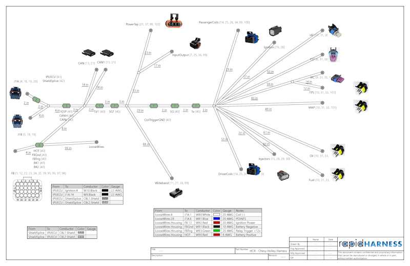 holley efi wiring diagram