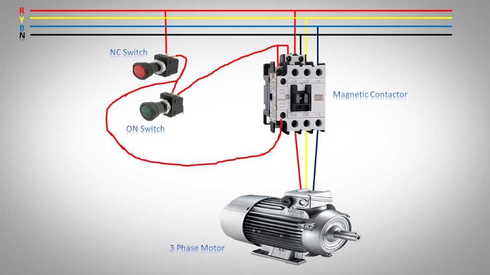 3 phase motor wiring diagram 6 wire