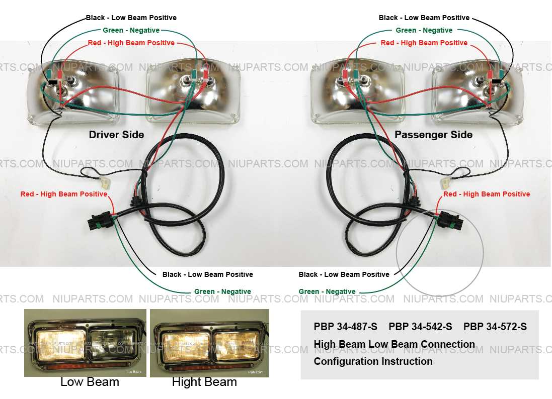 3 wire headlight wiring diagram