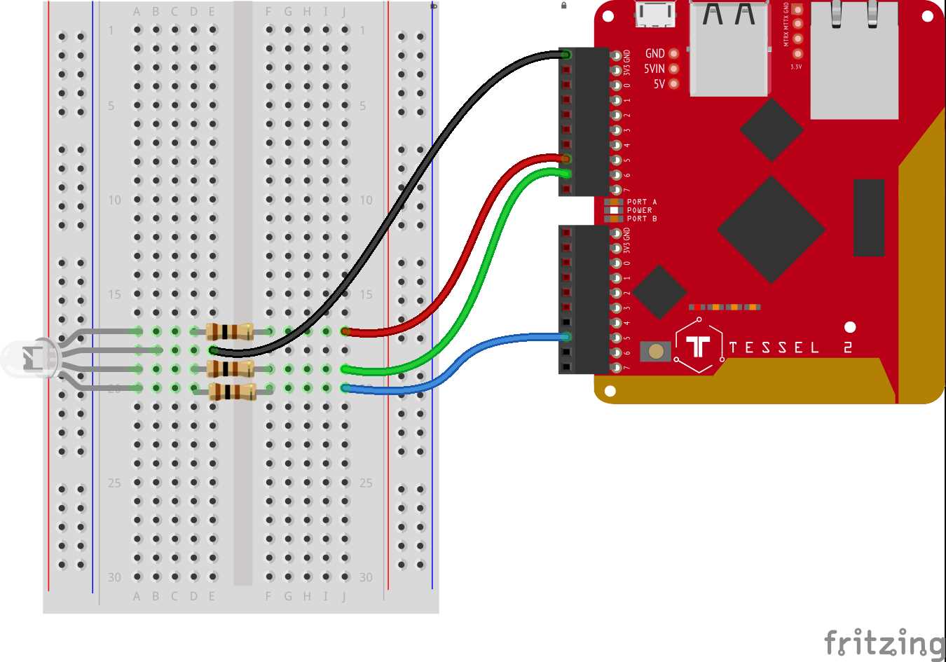 rgb wiring diagram led