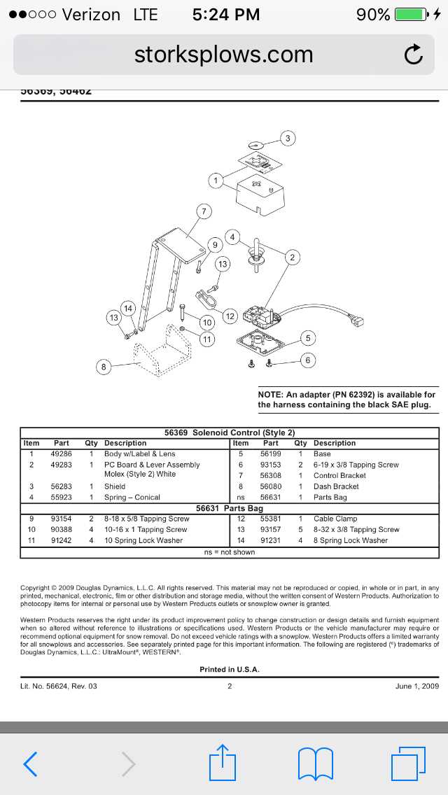 western plow control wiring diagram