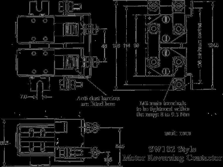 reversing contactor wiring diagram