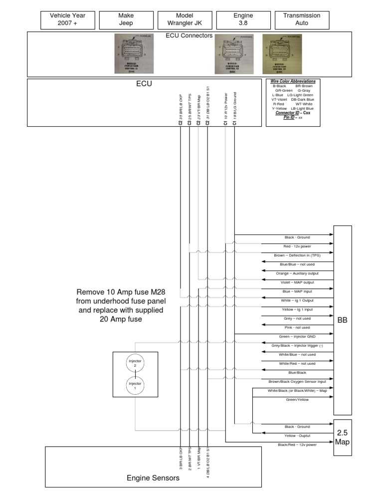 wiring diagram jeep wrangler jk