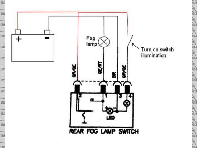 fog light wiring diagram