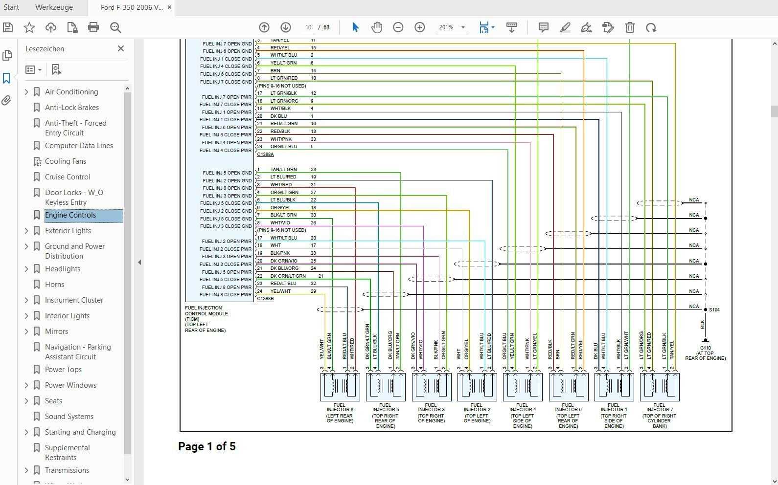 6.7 powerstroke pcm wiring diagram