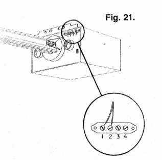 old genie garage door opener wiring diagram