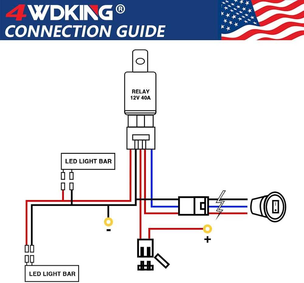 4 wire led light bar wiring diagram